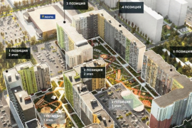 3-к. квартира, 88,22 м², 2/18 эт.