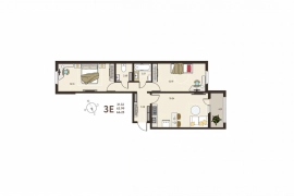 2-ком. кв., 66,25 м², 10/18 эт.