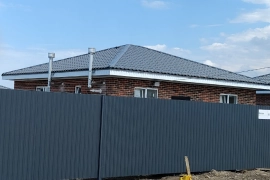 Дом 60 м² с газом.
